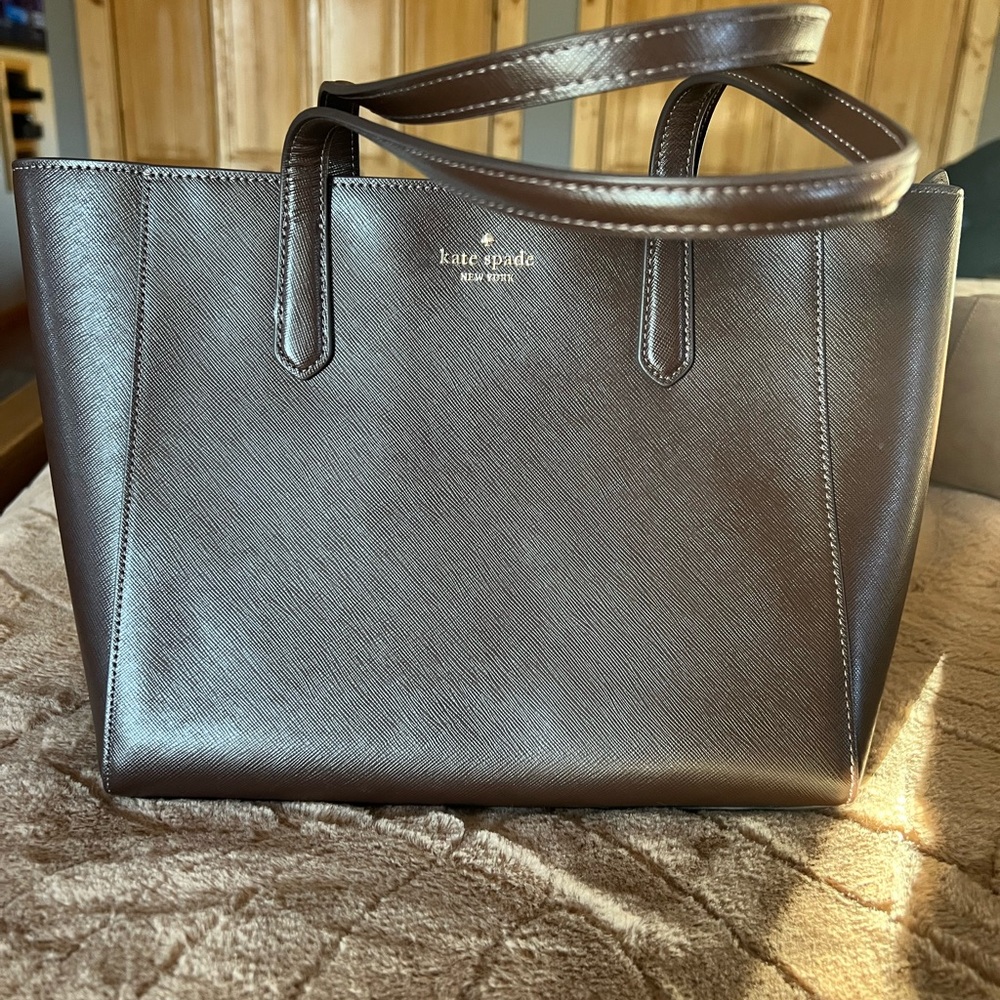 Kate Spade Metallic Brown Tote